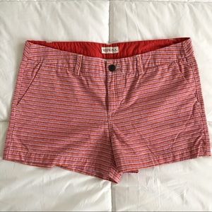Merona 100% Cotton Striped Summer Shorts